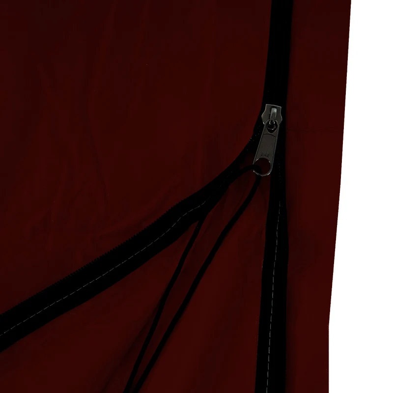 Housse de protection pour parasol jusqu'à 5m housse avec zip bordeaux 04_0007044