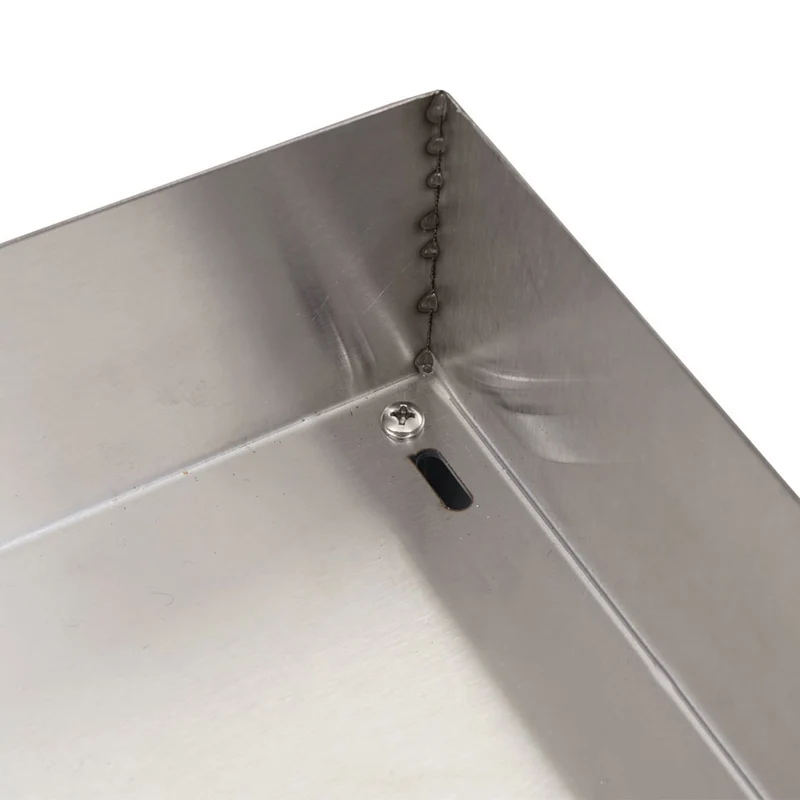 Abri pour robot tondeuse avec bac à plantes 37 x 60 x 70 cm en acier inoxydable anthracite 04_0006934