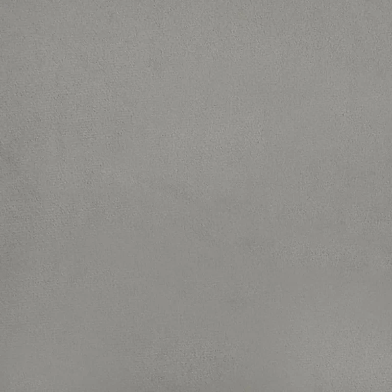 Tête de lit accessoire couchage chambre à coucher meuble avec rebord latéral 163 x 16 x 78/88 cm tissu velours gris clair TDL0205223