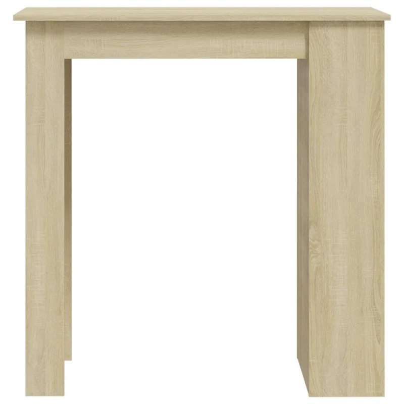 Table d’appoint multifonction avec rangement chêne sonoma 102 x 50 x 103,5 cm beige DEC036329