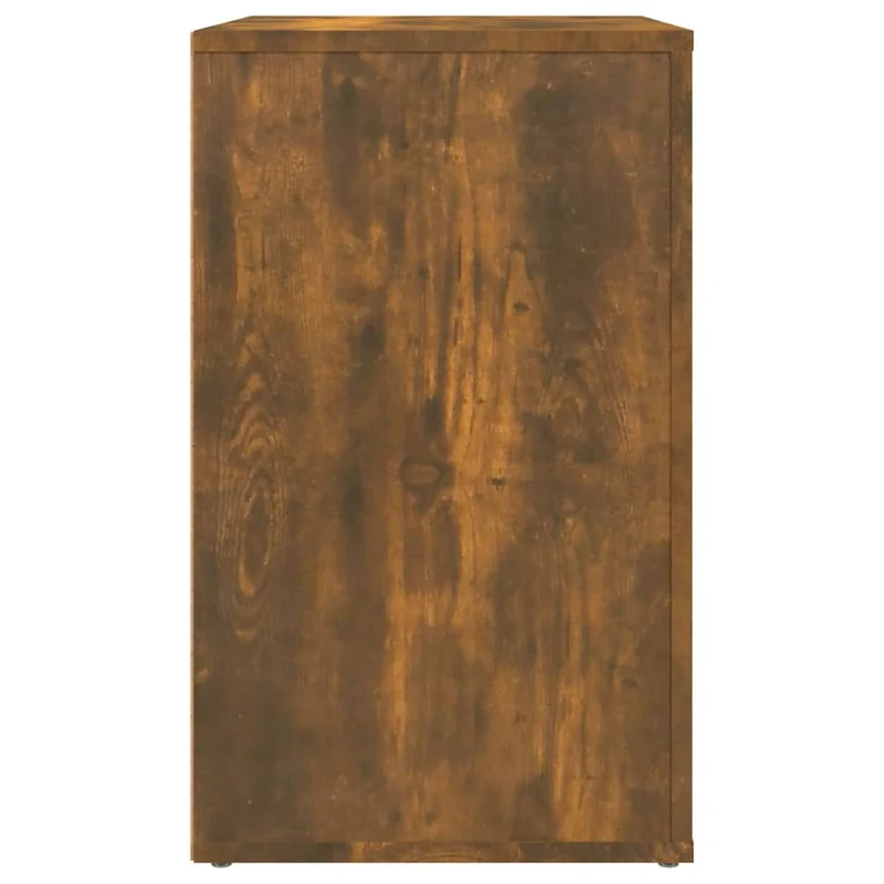 Table de chevet avec 2 tiroirs et 1 compartiment 50 x 36 x 60 cm bois d'ingénierie DEC033662