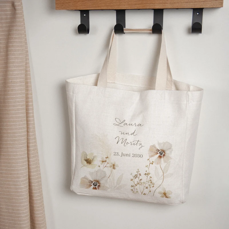Tote bag Objets Anse en toile Camélise