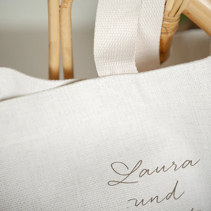 Tote bag Objets Anse en toile Camélise