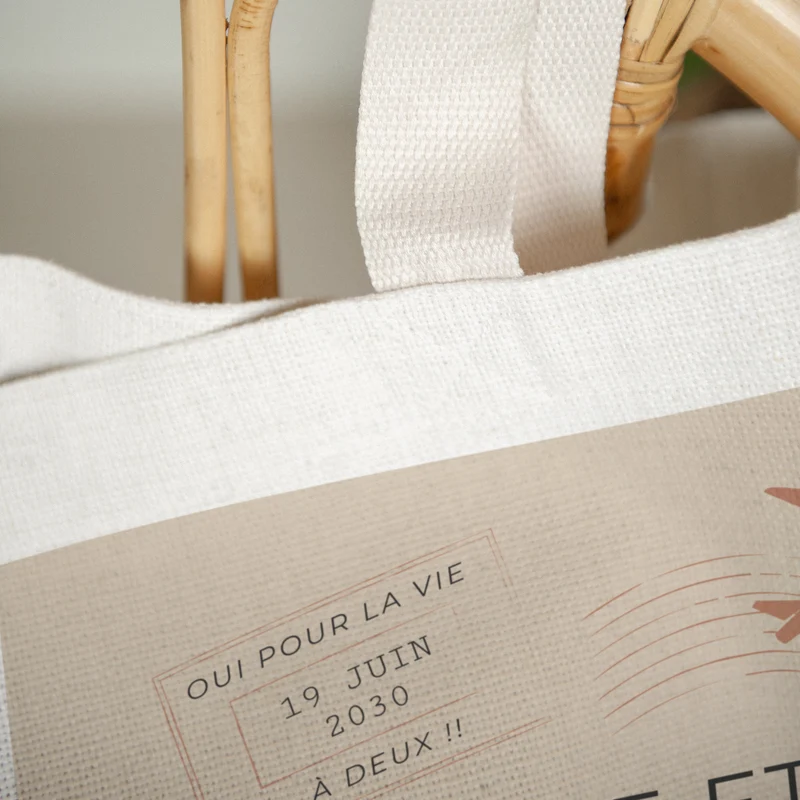 Tote bag Anse en toile Le Voyage d'une Vie