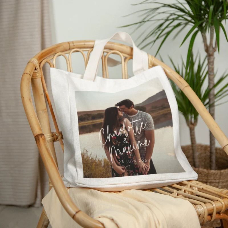 Tote bag Anse en toile For Ever