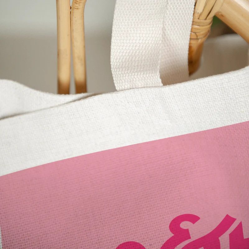 Tote bag Objets Anse en toile Together colors