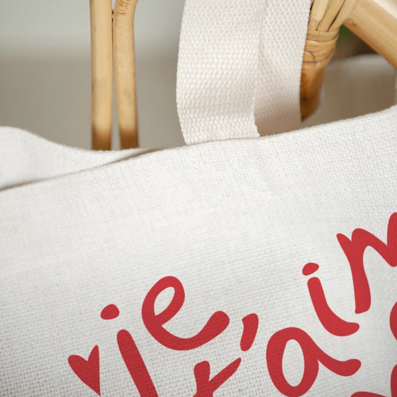 Tote bag Objets Anse en toile Maman adorée