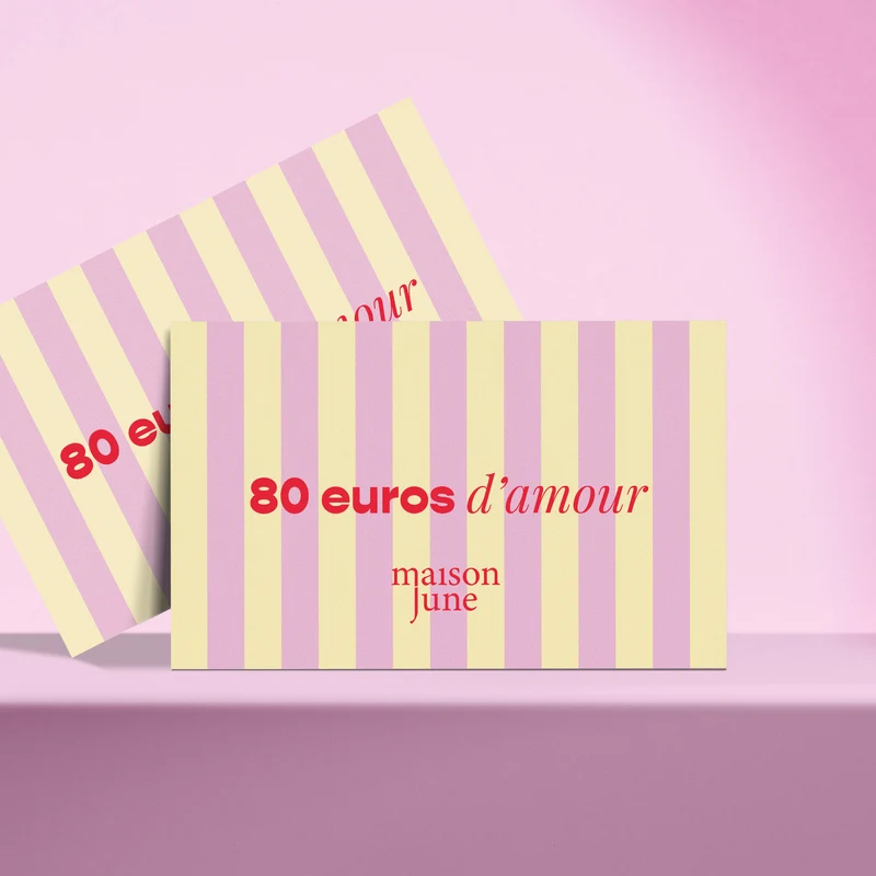 E-carte cadeau 80 €