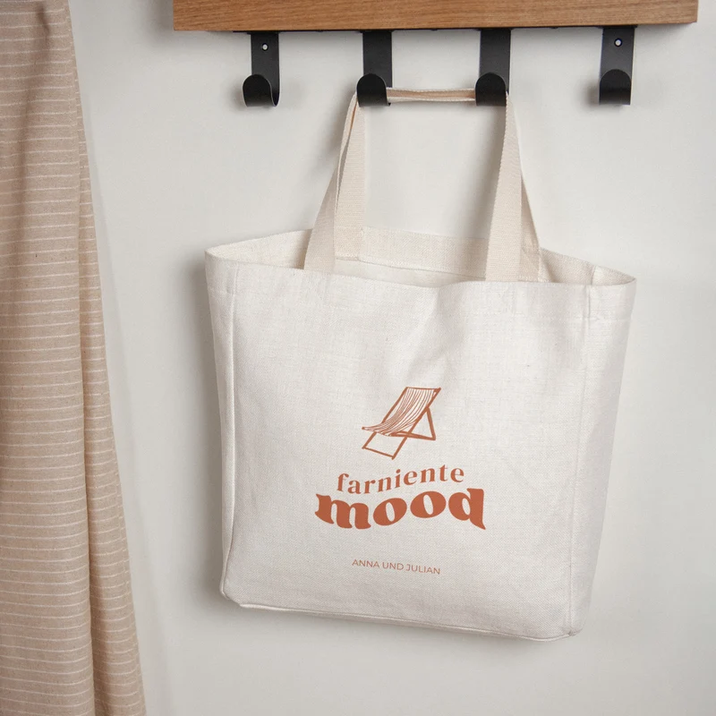 Tote bag Objets Anse en toile Farniente