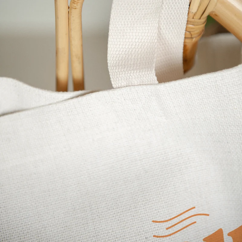 Tote bag Objets Anse en toile Cœur sur vous