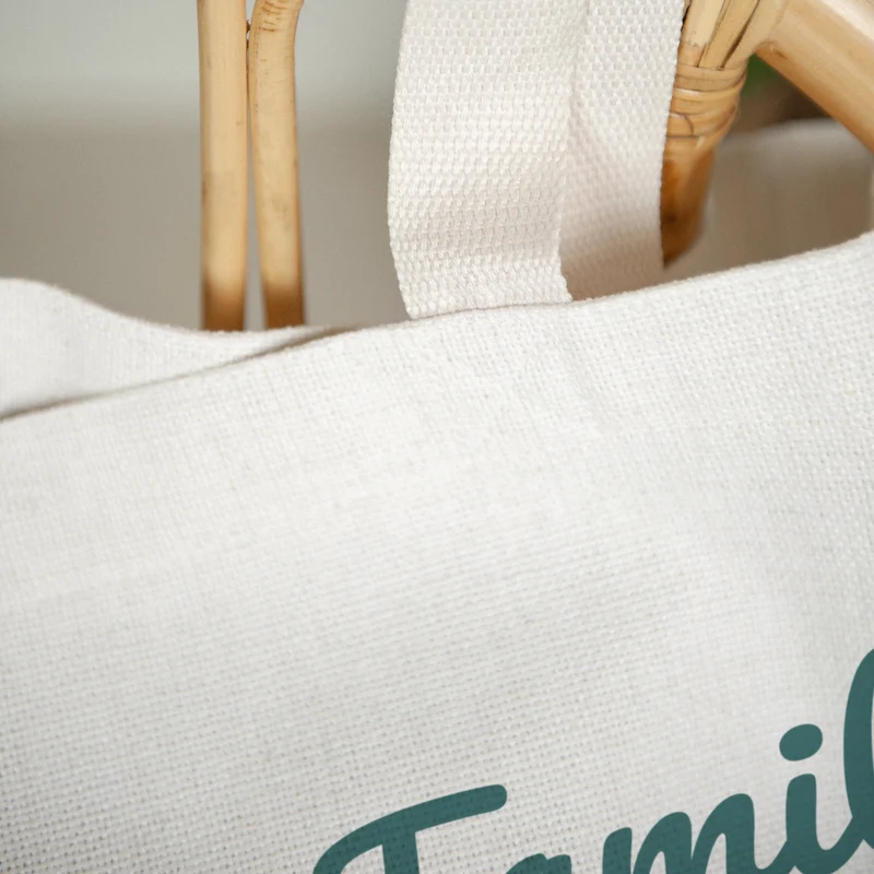 Tote bag Objets Anse en toile Family Gang