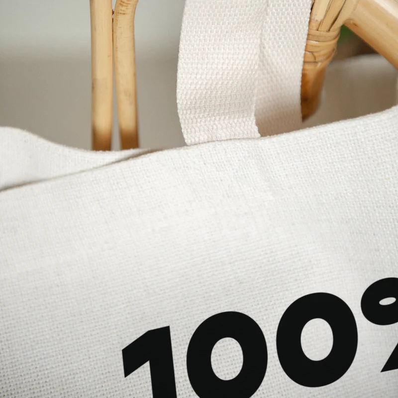 Tote bag Objets Anse en toile Do It Yourself