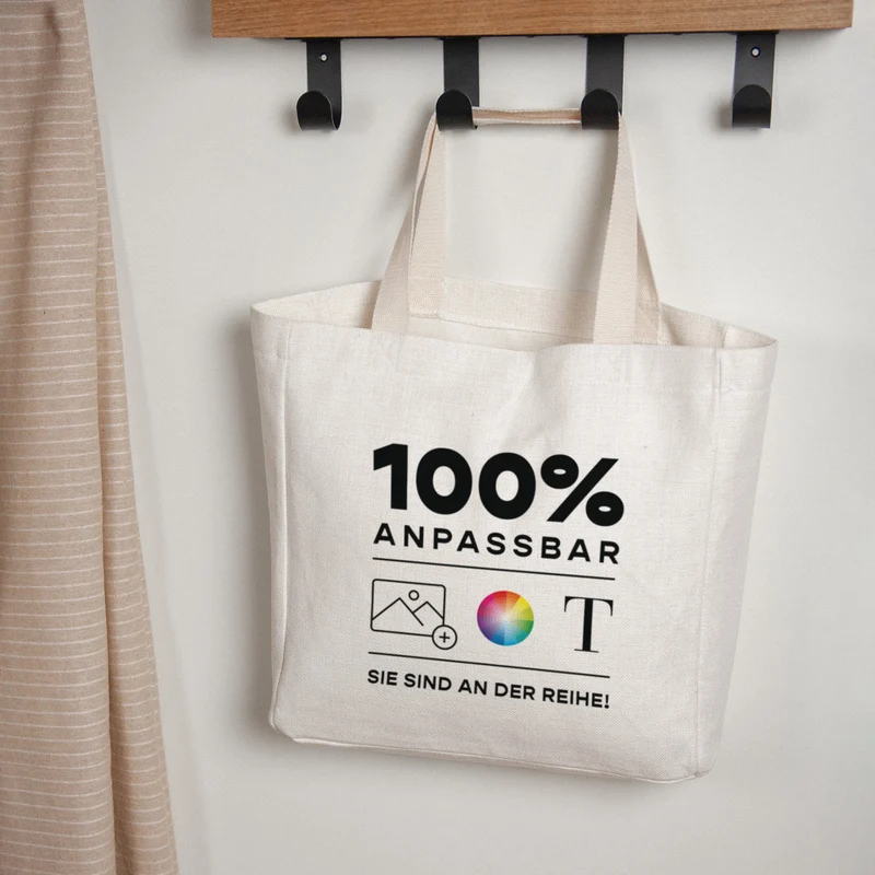 Tote bag Objets Anse en toile Do It Yourself