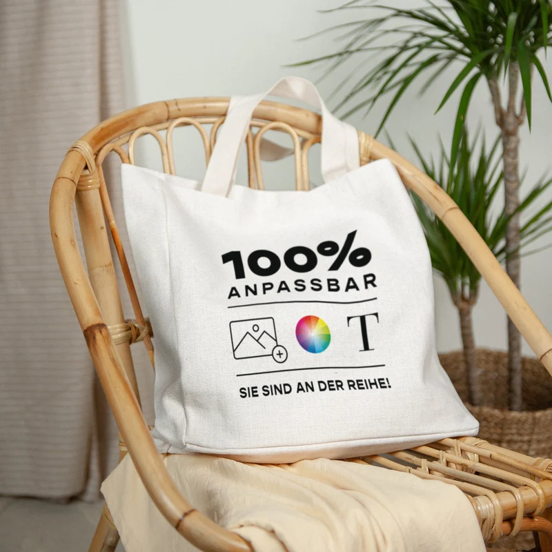Tote bag Objets Anse en toile Do It Yourself