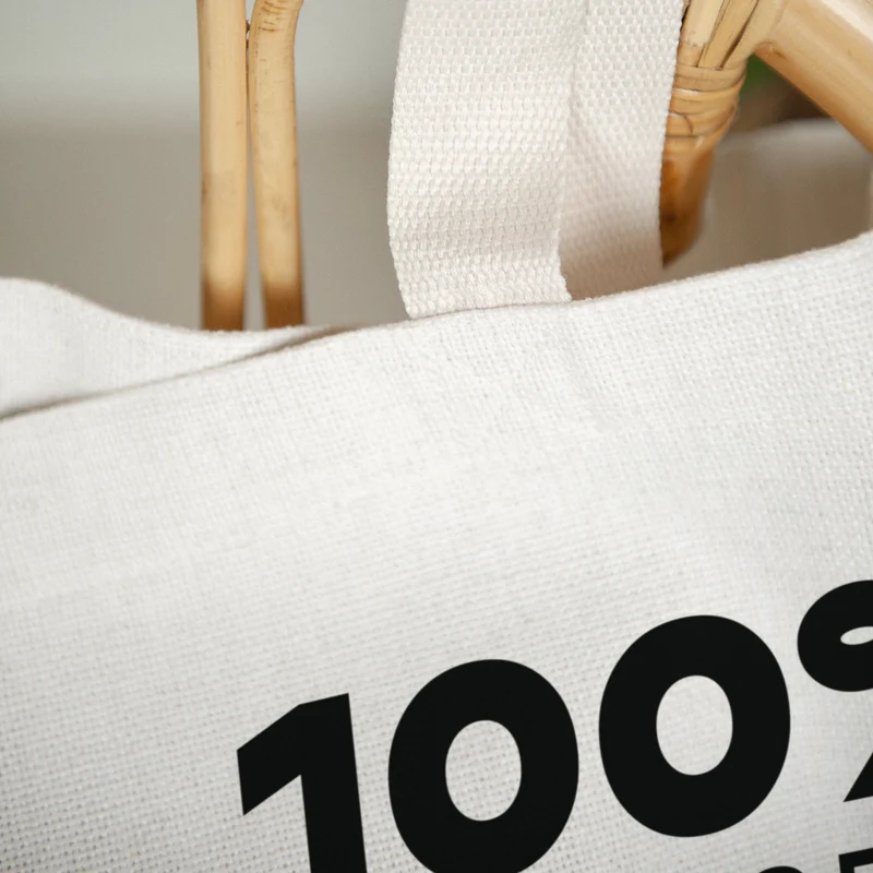 Tote bag Objets Anse en toile Do It Yourself
