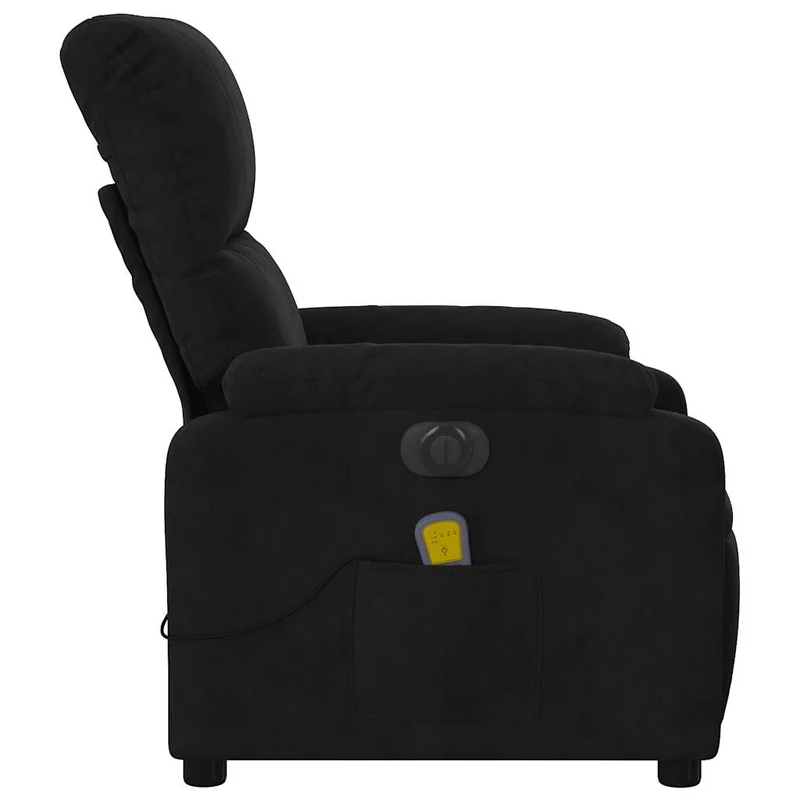 Fauteuil de relaxation fonction massage et inclinable en tissu microfibre DEC027826