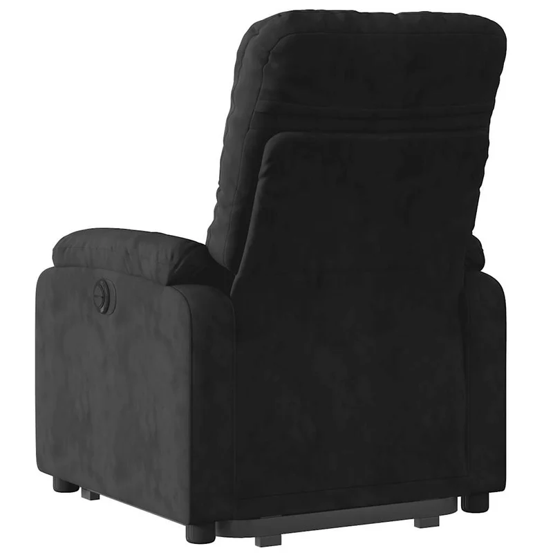 Fauteuil de relaxation fonction massage et inclinable fonction de levage électrique en tissu microfibre DEC027825