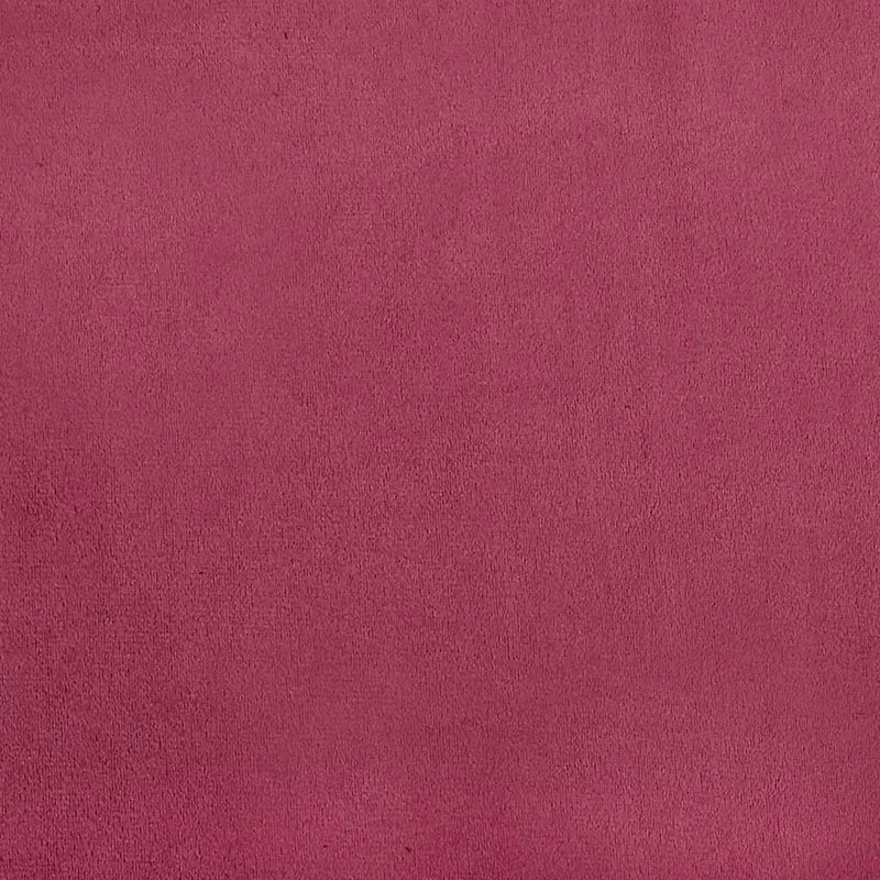 Fauteuil à bascule d'allaitement rembourré relax pour salon avec repose-pied en velours rouge bordeaux DEC028844