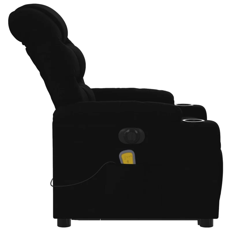 Fauteuil de relaxation fonction massage et inclinable fonction de levage électrique en tissu DEC027813