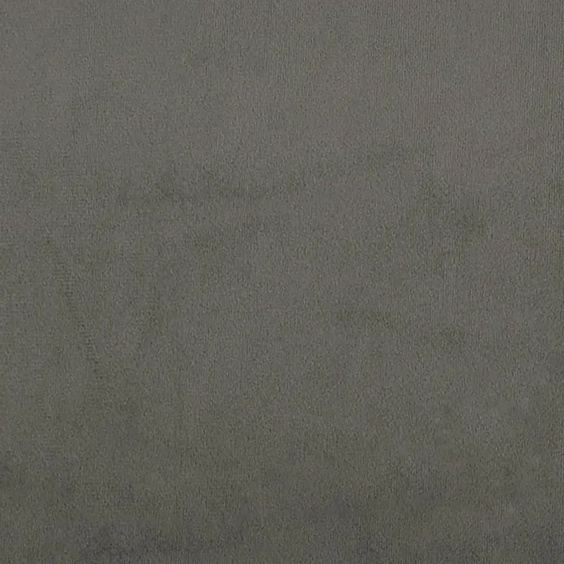 Tête de lit accessoire couchage chambre à coucher meuble 90 x 5 x 78/88 cm tissu velours gris foncé TDL0203161