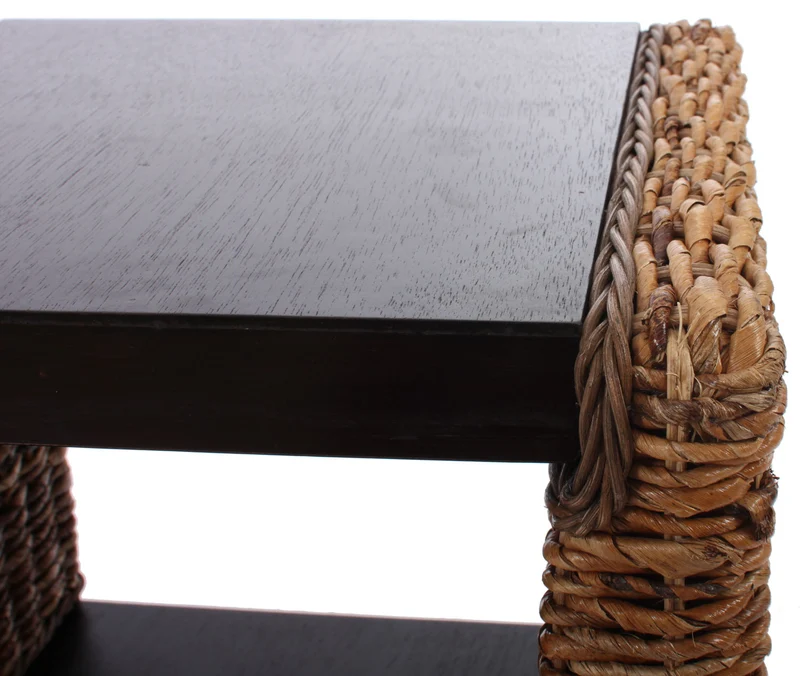 Table d'appoint table de chevet tabouret lucca rotin tissage banane 04_0008506