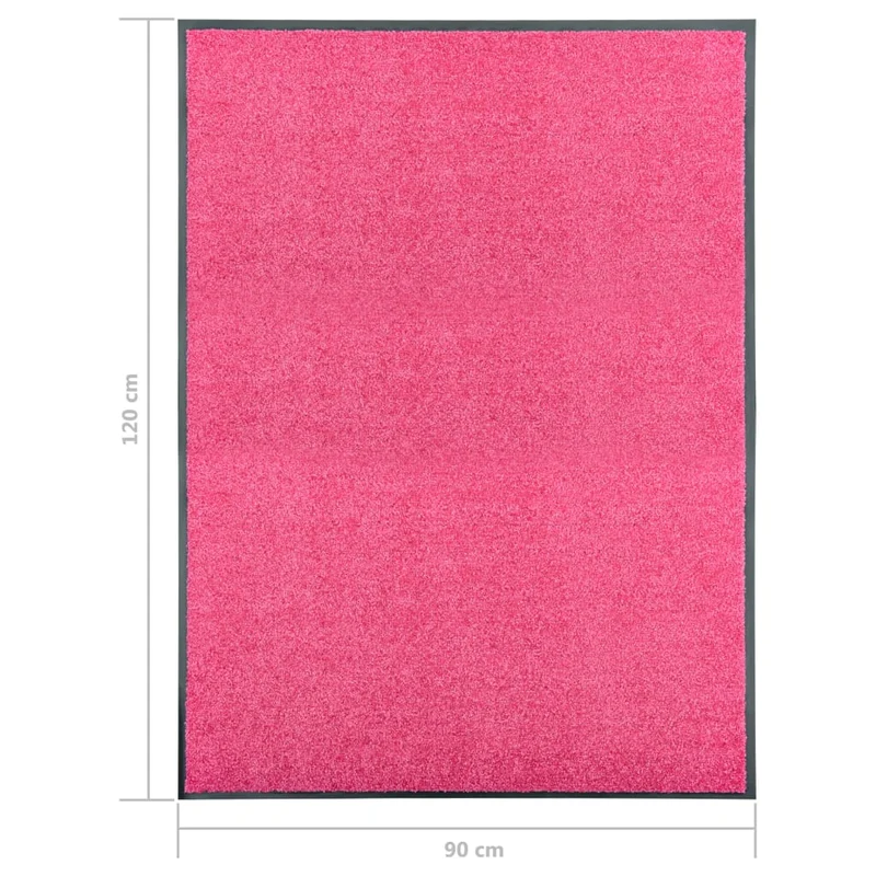 Paillasson lavable Rose 90x120 cm DEC023196