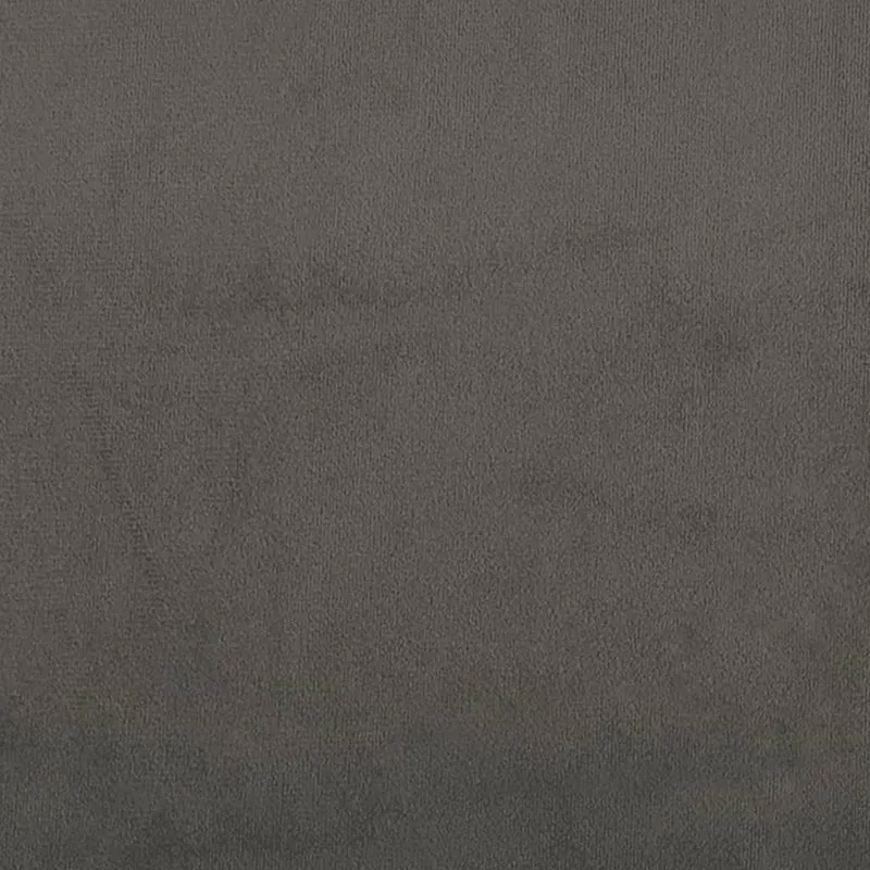 Tête de lit accessoire couchage chambre à coucher meuble avec rebord latéral 83 x 23 x 78/88 cm tissu velours gris foncé TDL0204878