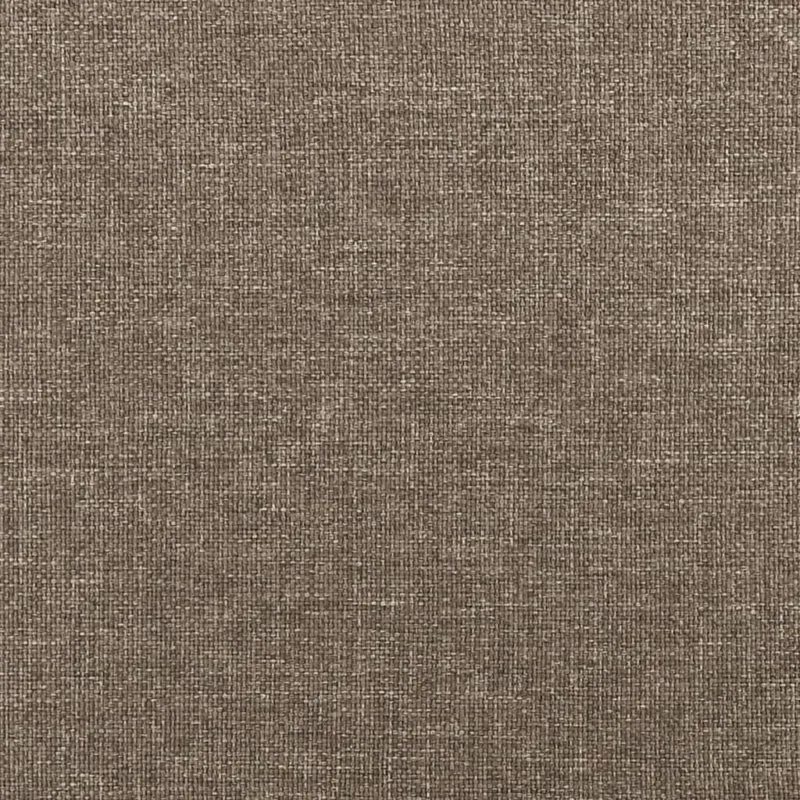 Tête de lit accessoire couchage chambre à coucher meuble en 2 parties 90 x 5 x 78/88 cm tissu taupe TDL0206179