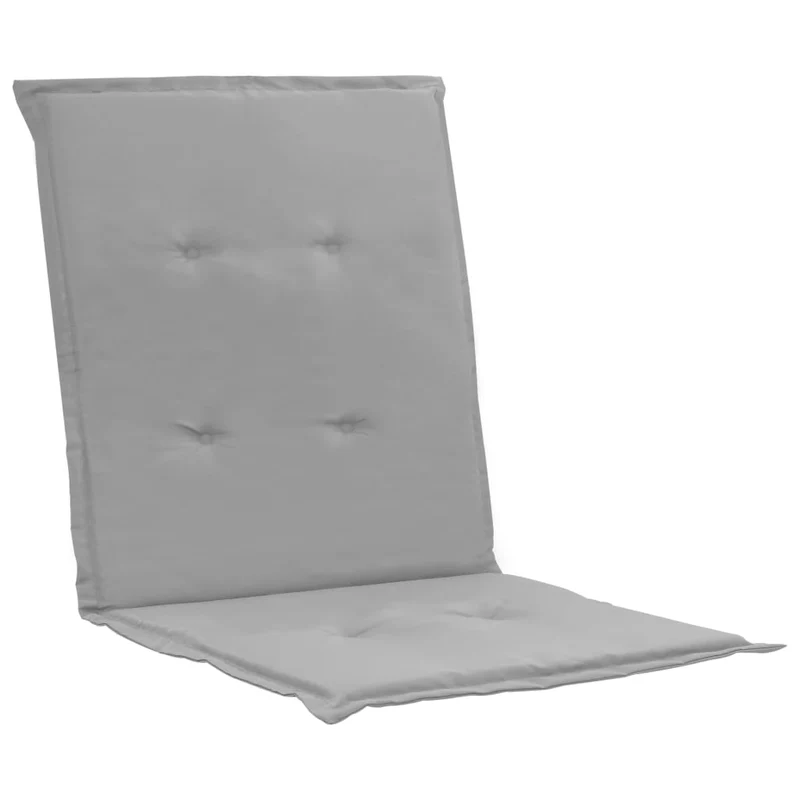 lot de 2 coussins de chaise de jardin 100% polyester ris 100 x 50 x 3 cm DEC021678