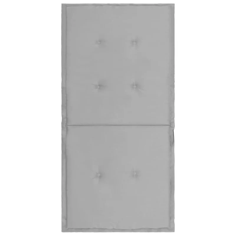lot de 2 coussins de chaise de jardin 100% polyester ris 100 x 50 x 3 cm DEC021678