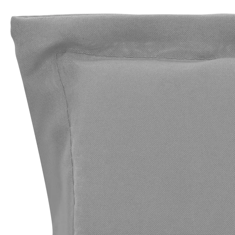lot de 2 coussins de chaise de jardin 100% polyester ris 100 x 50 x 3 cm DEC021678