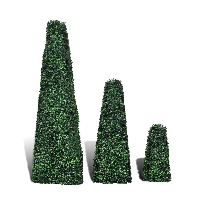 Lotde 3 buis formés artificiels pyramidaux DEC022064