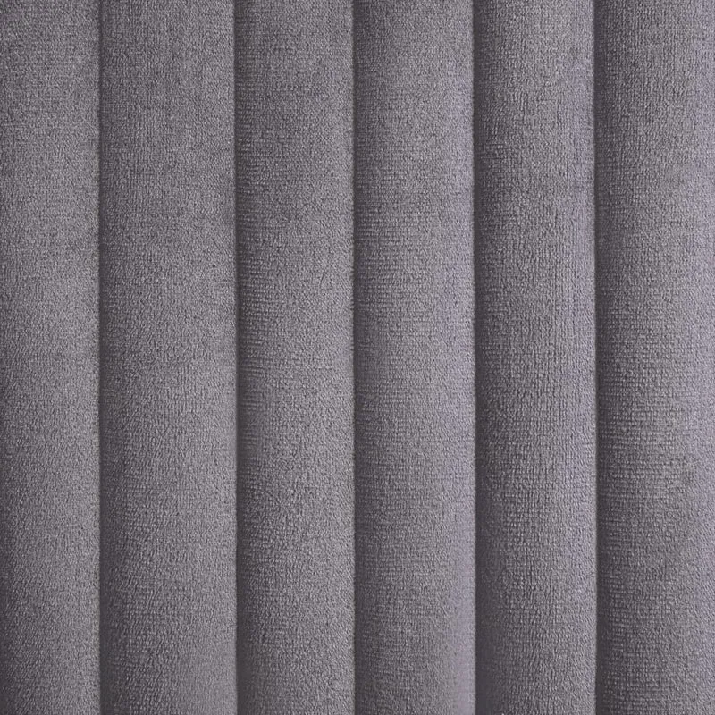 Lot de 6 chaises de salle à manger cuisine design moderne velours gris CDS022514