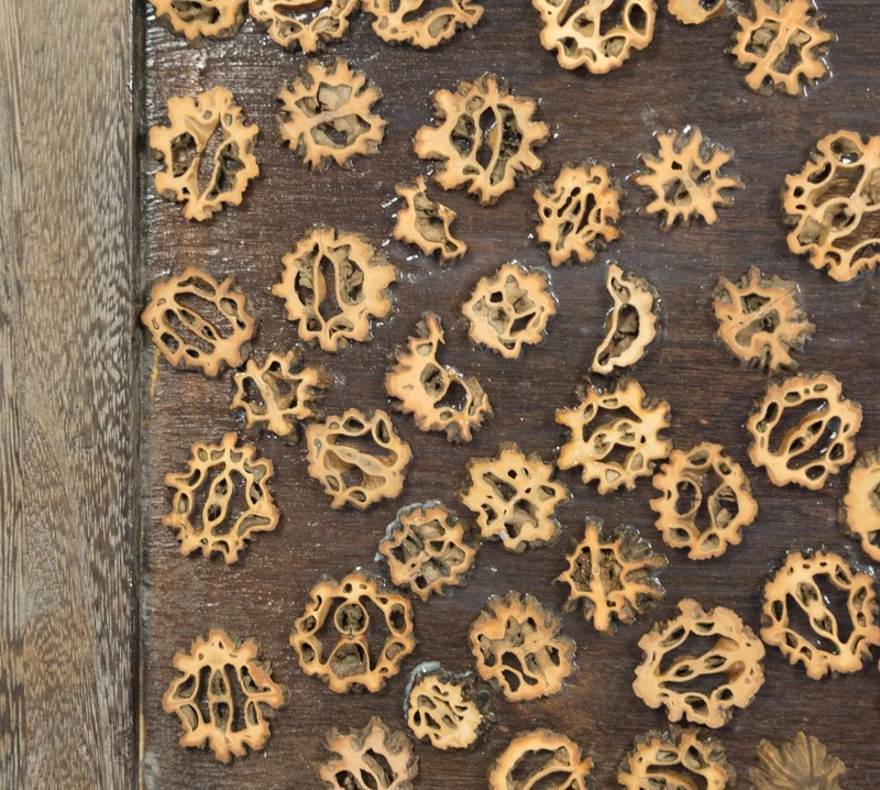Paravent 4 panneaux marron en bois design PAR06024