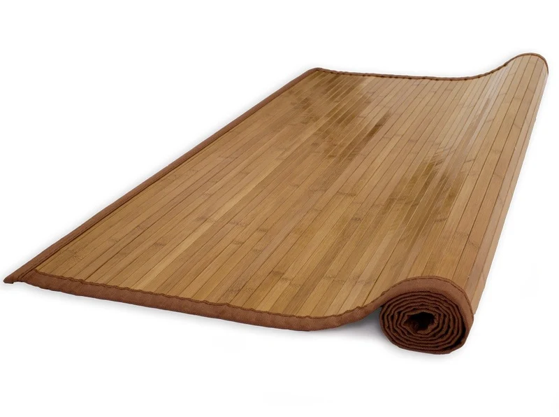Tapis en bambou brun 60cm x 240cm TAP06071