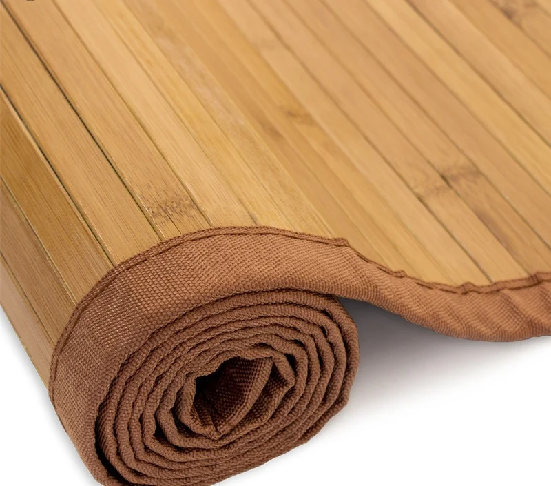Tapis en bambou brun 60cm x 240cm TAP06071