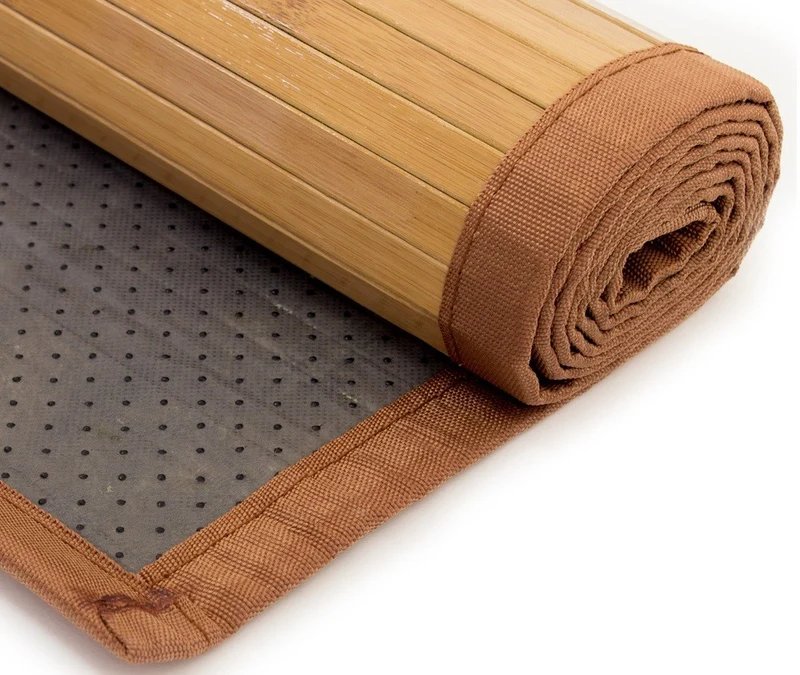Tapis en bambou brun 60cm x 240cm TAP06071