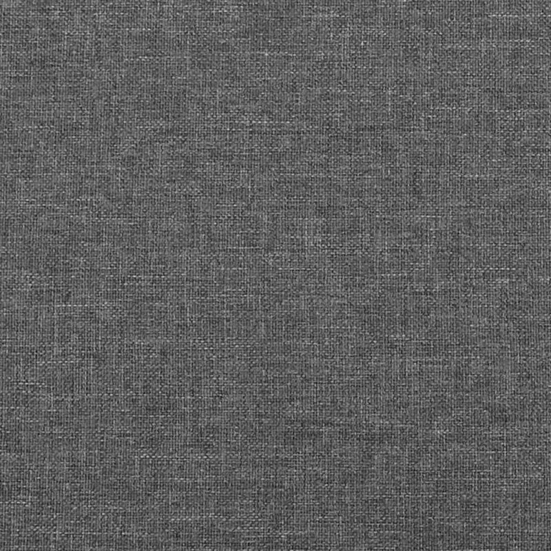 Tête de lit accessoire couchage chambre à coucher meuble avec rebord latéral 147 x 23 x 118/128 cm tissu gris foncé TDL0205003