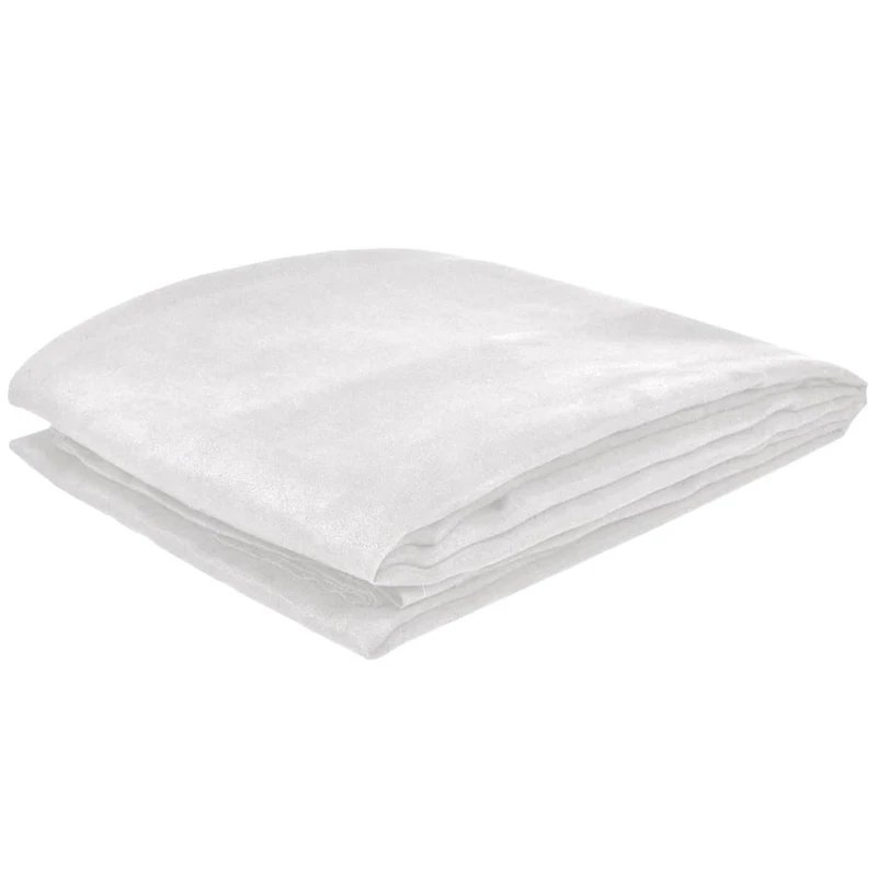 Housse Micro-suède de canapé Crème 270 x 350 cm DEC022307