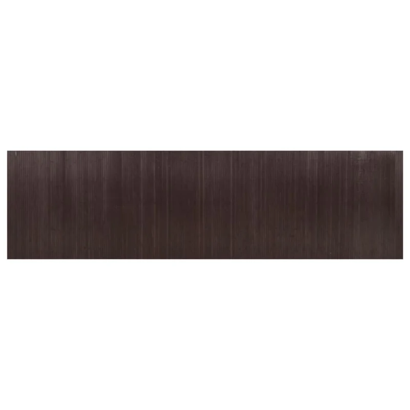 Paravent séparateur de pièce cloison 165 x 600 cm bambou marron foncé DEC031153