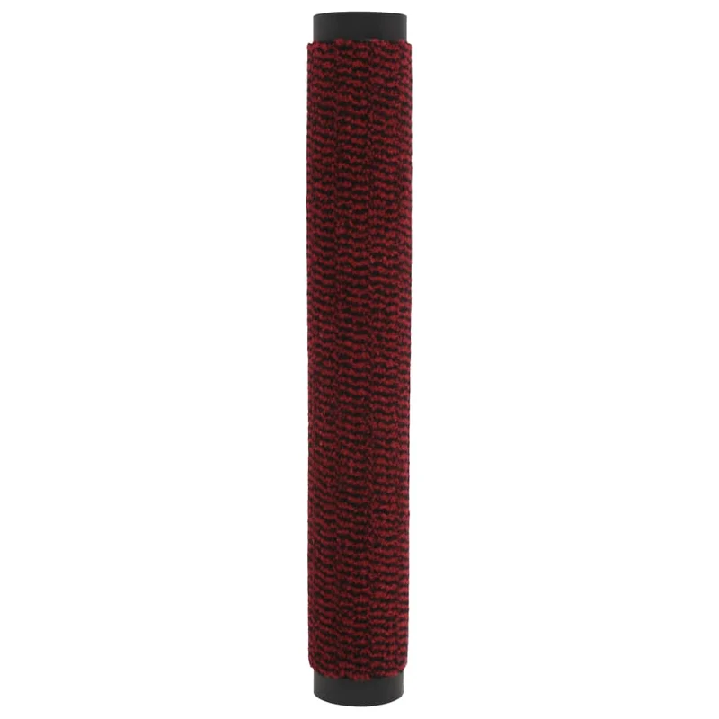 Lot de 2 paillassons rectangulaires 120 x 180 cm Rouge DEC023171