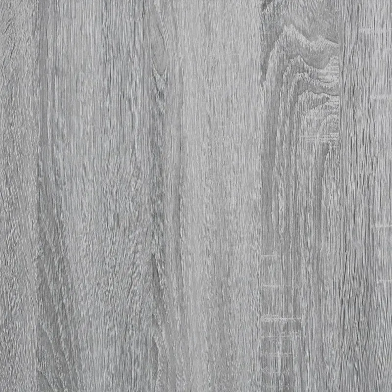 Table d'appoint simple 32 x 32 x 30 cm bois d'ingénierie gris DEC040008