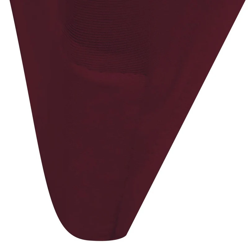 Housse de chaise extensible 4 pcs Bordeaux DEC022360