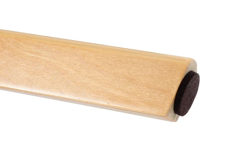 Lot de 2 tabourets de bar pivotants 360° avec repose pieds similicuir taupe bois clair 04_0007471