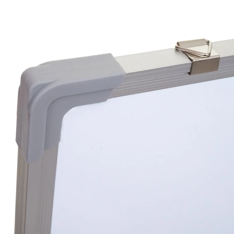 Tableau blanc magnétique mémo panneau d'affichage accessoires inclus 90x60cm 04_0005120