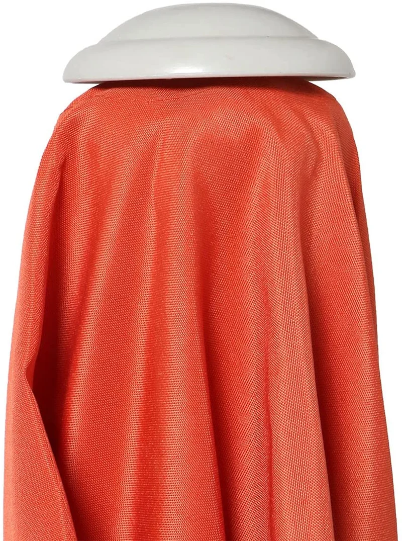 Parasol de jardin 2x3m rectangulaire inclinable polyester/aluminium 4,5kg terracotta 04_0003896
