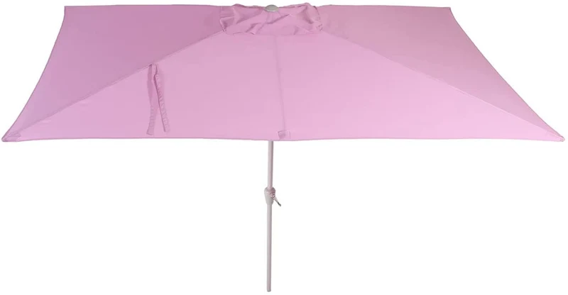 Parasol de jardin 2x3m rectangulaire inclinable polyester/aluminium 4,5kg lilas 04_0003894
