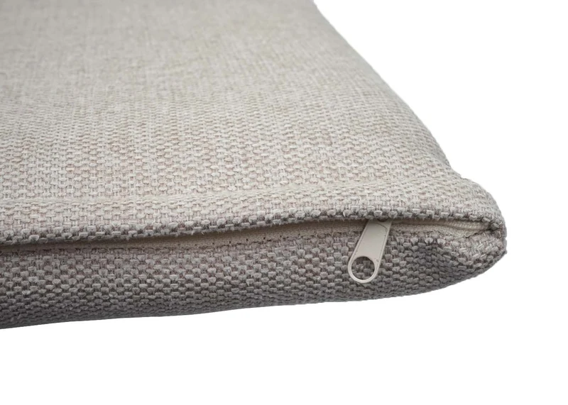 Chaise fauteuil cocktail lounge cadre en métal revêtement en tissu beige 04_0003160