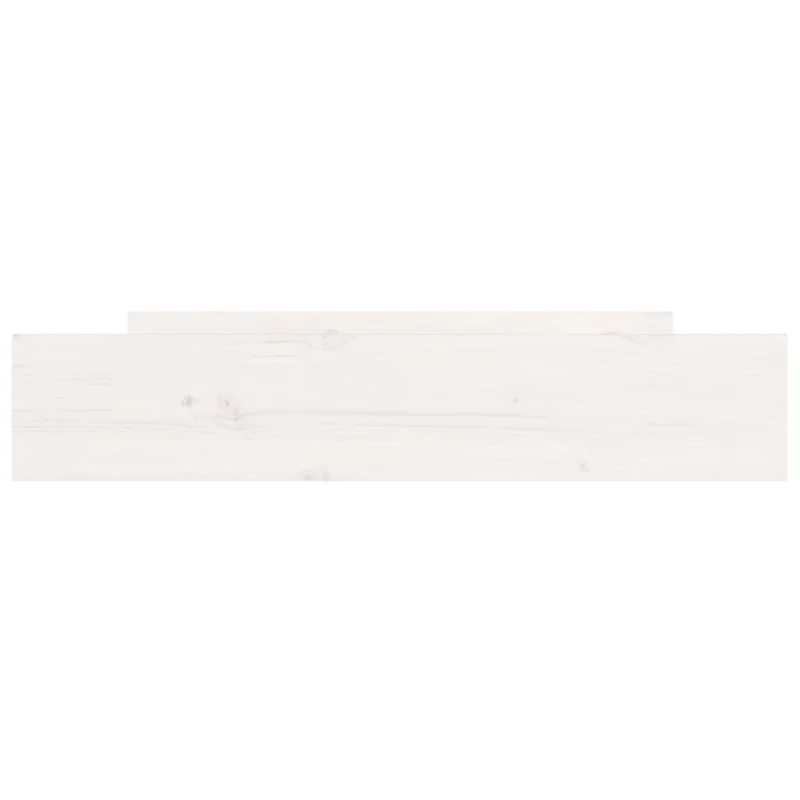 Tiroir de lit rangement avec roulettes lot de 2 bois de pin blanc TDL0206842