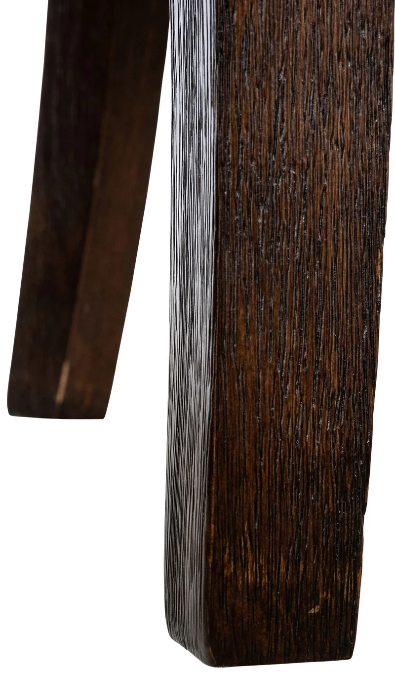 Lot de 2 chaises de salle à manger boutons décoratifs en tissu gris foncé et pieds en bois marron foncé 10_0001586
